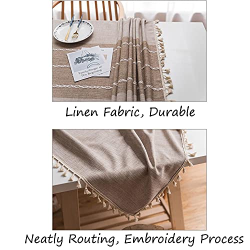 Nappe de fête rectangulaire pour repas en extérieur et intérieur - 7