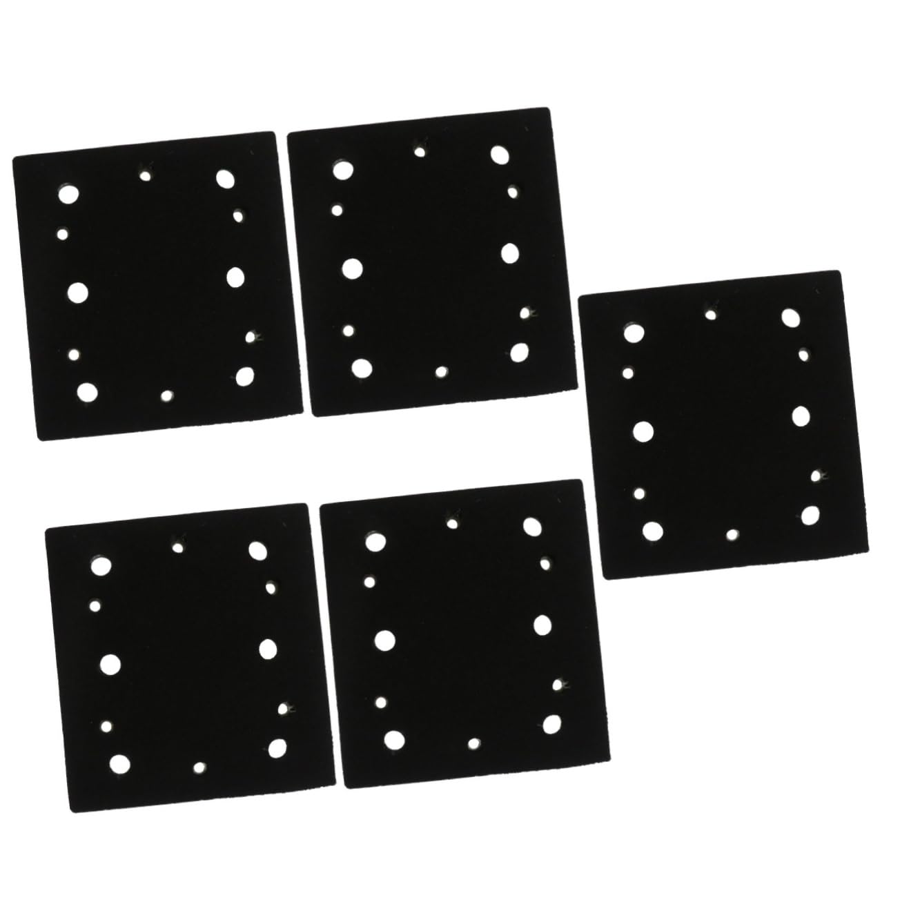 Luxshiny 5pcs Sanding Pad Backing Plate Aluminum Sander Pad Replacement for S652dk