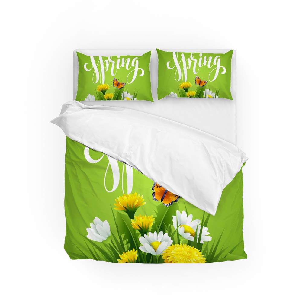 Housse de couette double vert pour retrouver un sommeil ultra doux