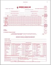 Oil Field Driver Log Book 10-pk. with Driver Vehicle Inspection Report & Daily Recap - Book Format with 31 Sets, 2-Ply Carbonless, 8.5" x 11", J. J. Keller & Associates, Inc.