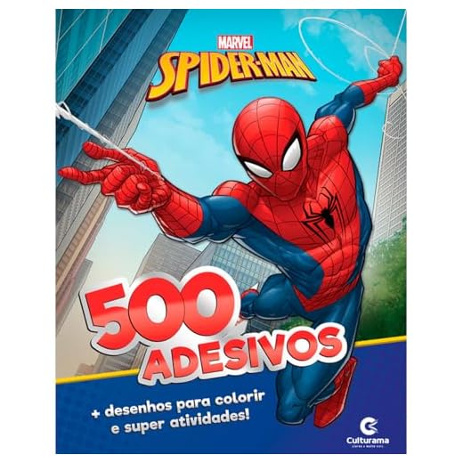 500 Adesivos Marvel Homem-Aranha