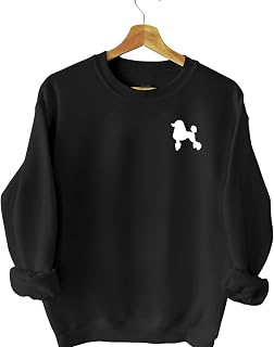 Poodle Dog Sweatshirt, Unisex Sweatshirt, Dog Logo Sweater. Gift for Dog lover