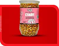 Milho para Pipoca Gourmet Tipo Mushroom Candy, 400g, Grãos Selecionados para Pipoca Perfeita