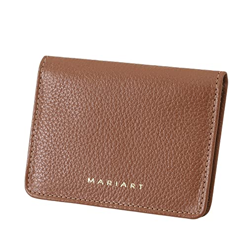 Carteira Feminina de Couro Bovino Legítimo p/Cartões, CNH e Cédulas Dobradas Mariart 674 (Camel)