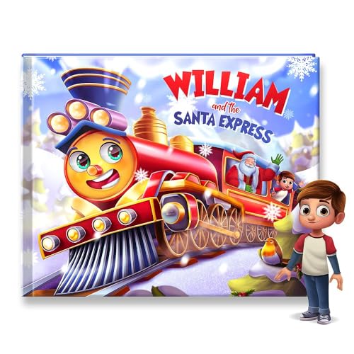 Personalized Santa Express Story Book cover