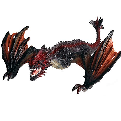 FLORMOON Dragon Beast Figure réaliste Figurines d'animaux Éducation précoce Jouet Dinosaure Projet Scientifique Noël Anniversaire Topper de gâteau Cadeau de Naissance pour Les Enfants Cover