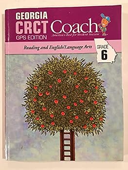 Paperback Georgia CRCT GPS Edition Coach Reading and English/Language Arts, Grade 6 Book