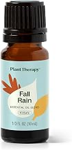Plant Therapy Fall Rain Essential Oil Blend 10 mL (1/3 oz) $5 of Each Purchase Donated to Habitat for Humanity, Fresh, Grounding Forest-Inspired Aroma, Supports Relaxation & Clear Breathing