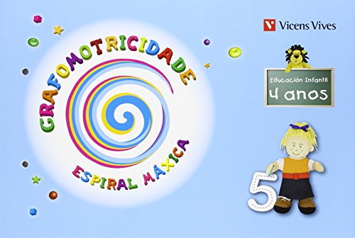 Grafomotricidade. Espiral Máxica. 4 Anos