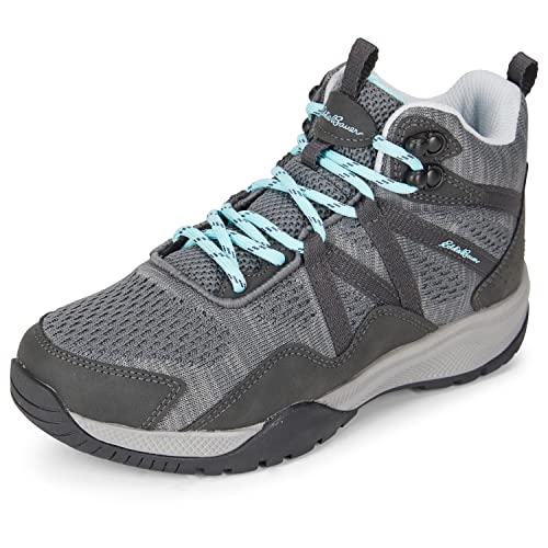 Eddie Bauer Womens Hiking Sneakers Klamath Mid Water Resistant Lightweight All Weather Outdoor, Dark Grey, 7.5 US by Eddie Bauer - Used condition - US$33.86