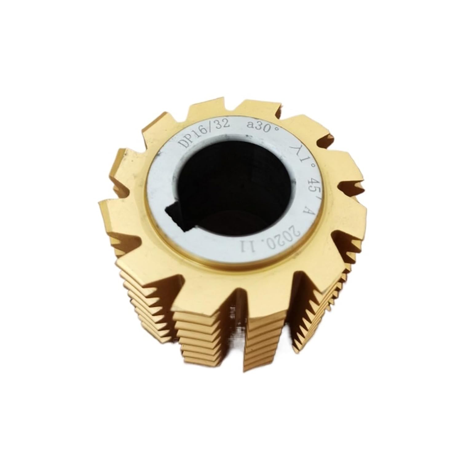 Gear Hob, DP10/20, DP12/24, DP16/32, DP20/40,DP24/48,DP25/50,DP32/65,DP40/80 Gear Hobbing Cutter, PA20/30/45 Degree, 27mm Hole,in Parts(HSS M2,DP26-52,PA20 Black)