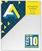 Art Alternatives Economy Artist White Canvas Super Value Pack-8 x 10 inches-Pack of 10