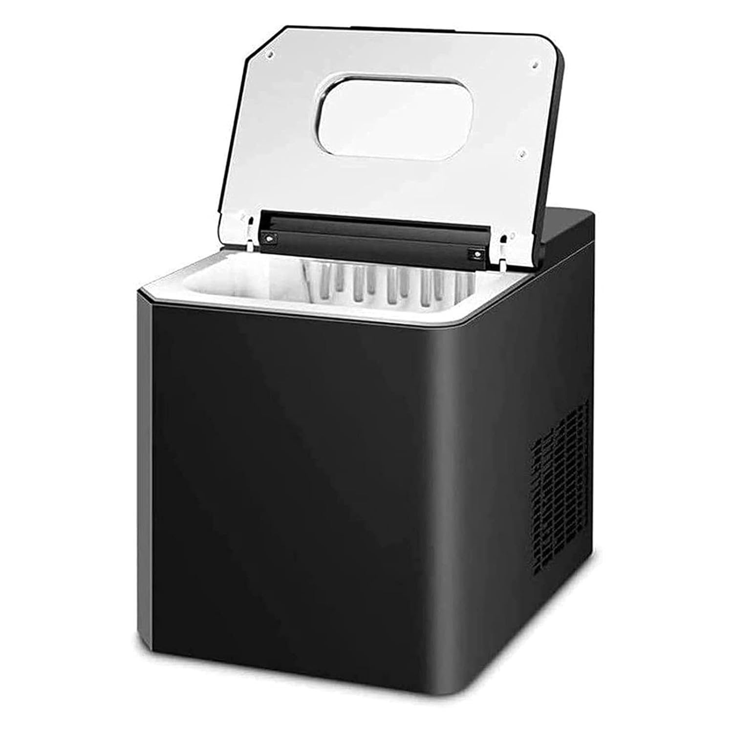 Ice Maker Countertop 25kg Ice in 24 Hrs 10 Ice Cubes Ready in 10 Minutes Portable Ice Maker Machine 2.8L for Parties Mixed Drinks