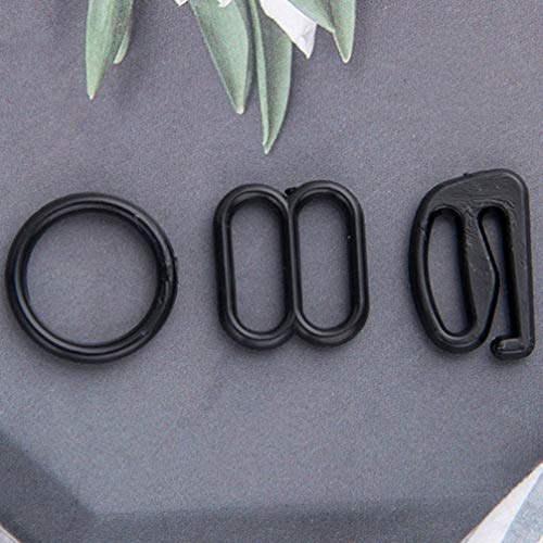 EXCEART 250 Pcs Fivelas de Sutiã Ajustáveis â€‹â€‹Clipes de Alça de Sutiã Redondo Em Forma de O Supo