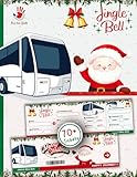 prix ticket bus quebec  Jingle Bell Bus Tickets – Christmas Pretend Play Activity for Kids: Pretend Play Bus Tickets for Hours of Christmas-Themed Imaginative Fun and Holiday Adventures  Itz for Kidz