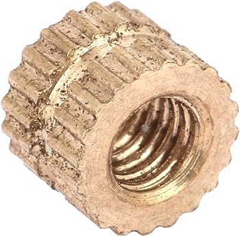 50 Pezzi M3 Cilindro In Ottone Zigrinato Tondo Stampato In Inserto Dadi Incorporati M3 5 5 3 93836578 - Foto 6