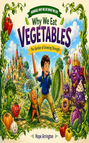 Image of Why We Eat Vegetables: The Garden of Growing Strength | Healthy Eating & Nutrition Book for Kids | Educational Human Body STEM Adventure for Ages 4-8, 5-7, 8-12 (Humans: Why We Do What We Do)