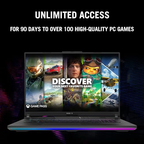 Image of ASUS ROG Strix Scar 18 (2024) Gaming Laptop, 18 inch Nebula HDR 16:10 QHD 240Hz /3ms, GeForce RTX 4090, Intel Core i9-14900HX, 32GB DDR5-5600, 2TB PCIe SSD, Wi-Fi 6E, Windows 11 Pro, G834JYR-XS97
