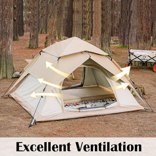Carpa Pop Up Impermeable para Camping 2-3 Personas miniatura 3