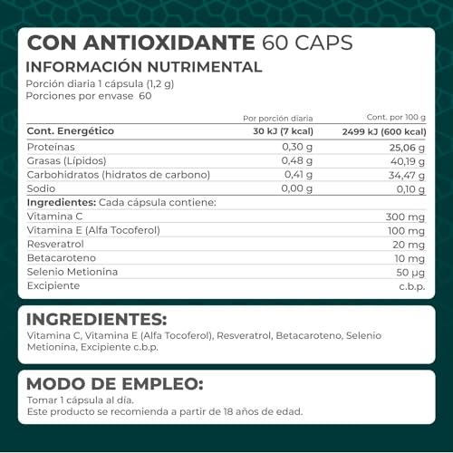 Vitamínicos, selenio 400 mg Marca Pronat (2)