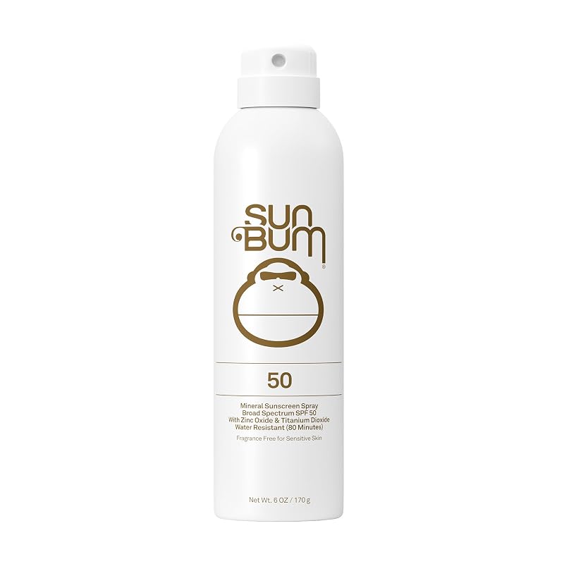 Protetor solar corporal mineral Sun Bum SPF 50 em spray — 210 g