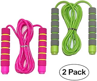 Adjustable Soft Skipping Rope with Skin-Friendly Foam Handles for Kids, Children, Students