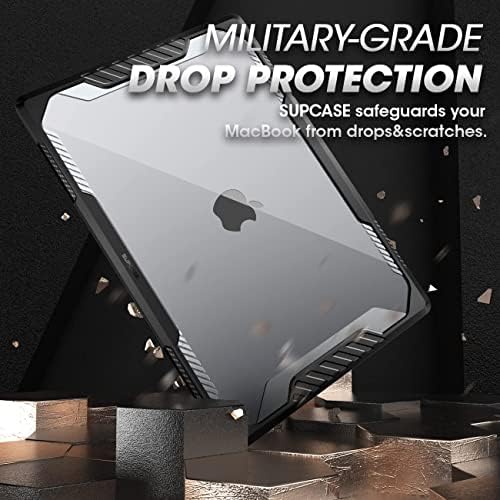 SUPCASE Unicorn Beetle Series Dual Layer Hard Shell Protective Cover for 14-Inch MacBook Pro (2021 Release), Black