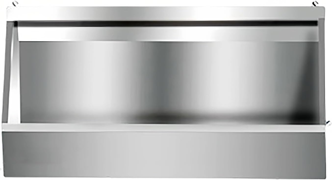 Men's Urinal Wall Mounted, Heavy-Duty 304 Stainless Steel Urinal with High-Efficiency Flush & Odor Control System, Commercial Urinal for Schools, Factories and Public Restrooms(100x30x80cm)