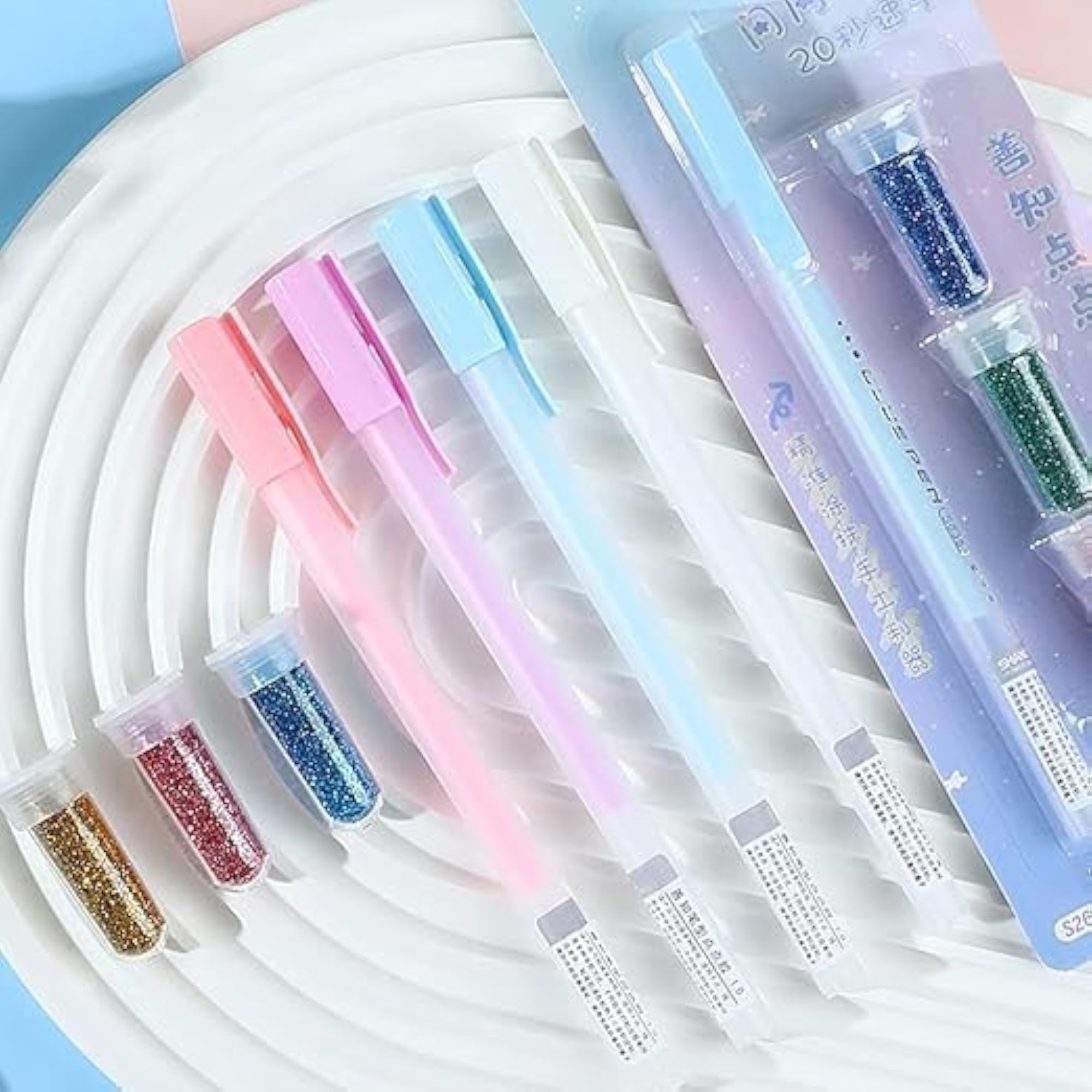 Glitter Powder Glue Pen for Crafting