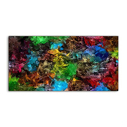 Image Acrylique 100x50cm Abstraction Watercolors Tableau Mural pour Salon