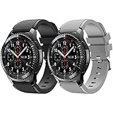 Watbro Band Compatible with Samsung Gear S3 Frontier/Gear S3 Classic/Galaxy Watch 46mm/huami amazfit...