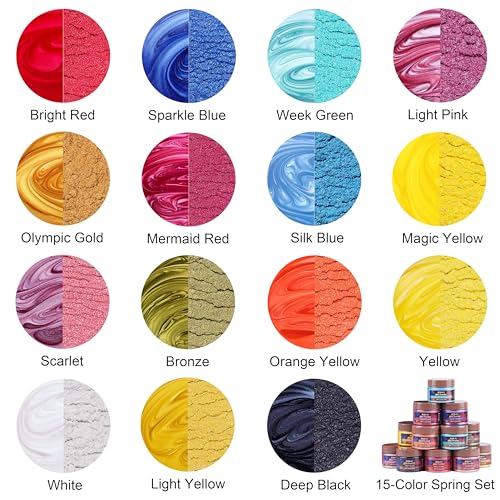 MTBJZJ Mica Powder 15 Colors - $18.74 with code IEQWI542 - Image 2