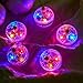 MVNIHEK 24 Piece Light Up Cat Balls Ghost Hunting Equipment, Indoor Motion-Activated Magic Cat Ball, Plastic Glowing Pet Toys