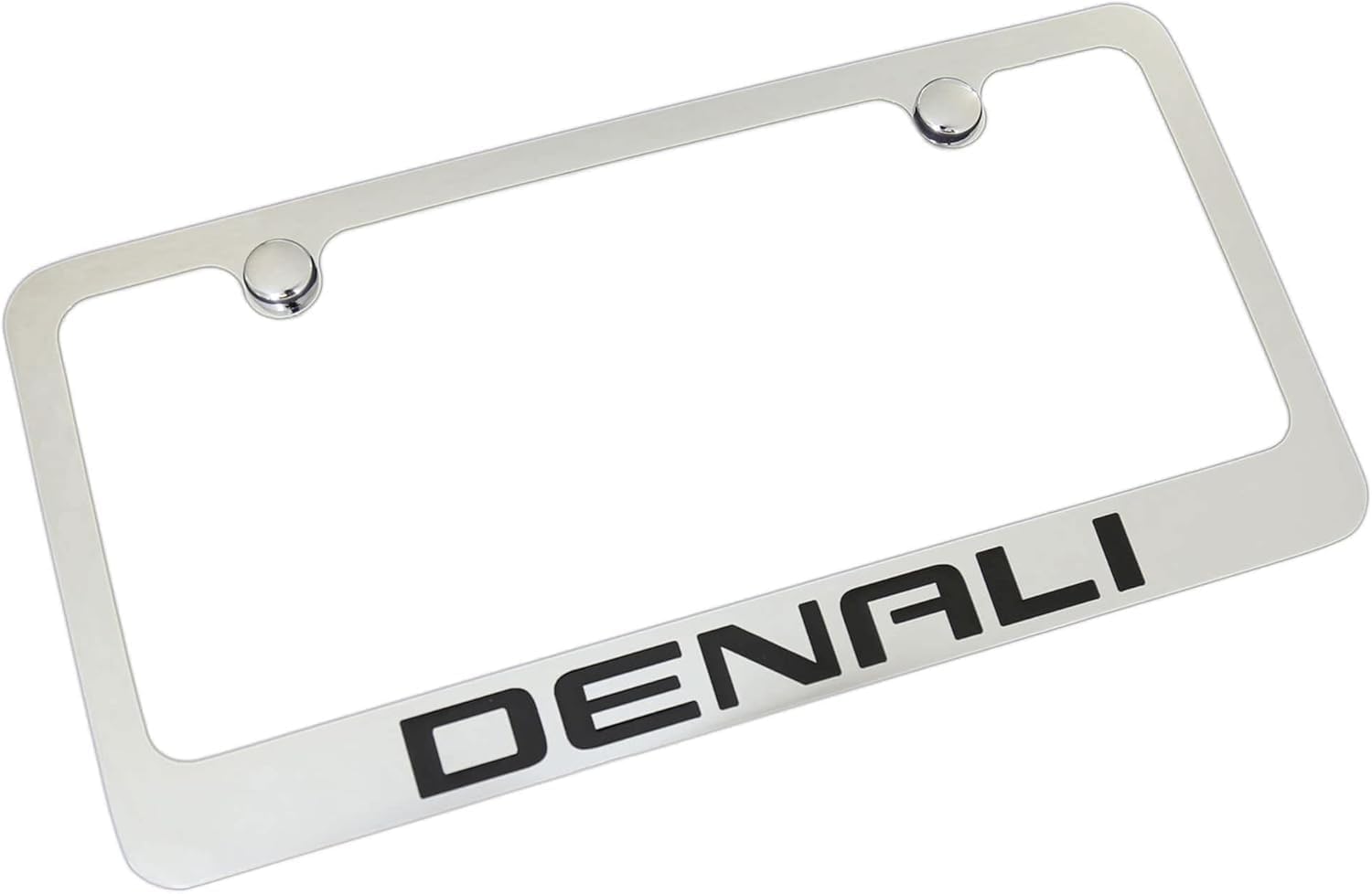 GMC Denali Chrome Metal License Plate Frame