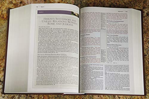 NKJV, Cultural Backgrounds Study Bible, Hardcover, Red Letter Edition: Bringing to Life the Ancient