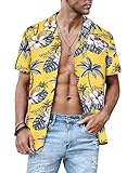 🌴【Servicio】Si tiene alguna pregunta sobre nuestras camisas hawaianas, no dude en contactarnos, si es necesario, puede optar por devolver las camisas por una nueva o puede solicitar un reembolso.