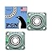 PGN - UCF205-16 Pillow Block Square Flange Mounted Bearing 1" Bore (2 PCS)