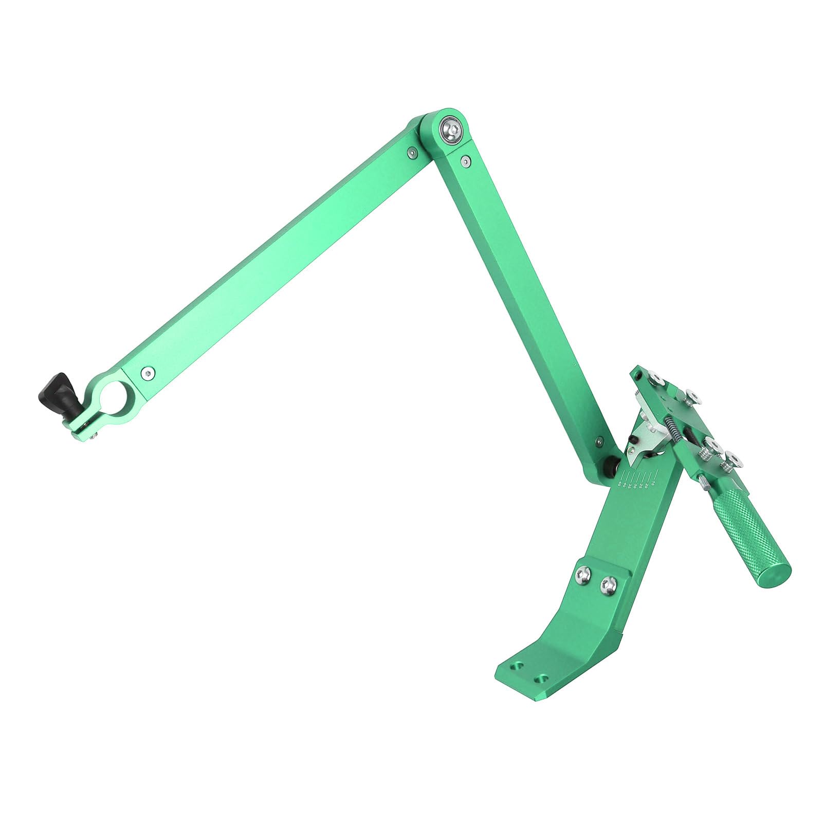 Sxhlseller Afilador de Cuchillas para Cortacésped, Herramienta para Cortacésped con ángulo Ajustable de 15° a 45° Hecha de Aleación de Zinc para un Mantenimiento Preciso de Las Cuchillas de Estándar