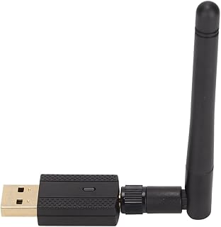 USB WiFi Adapter, 2 in 1 USB 4.2 WiFi Adapter Dual Band Wireless Network External Receiver WiFi Dongle for PC Desktop Laptop