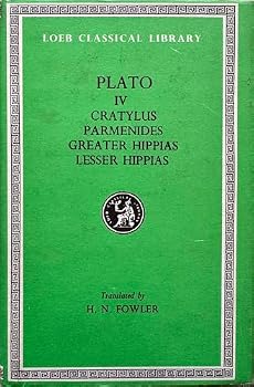 Hardcover Cratylus (Loeb Classical Library) Book