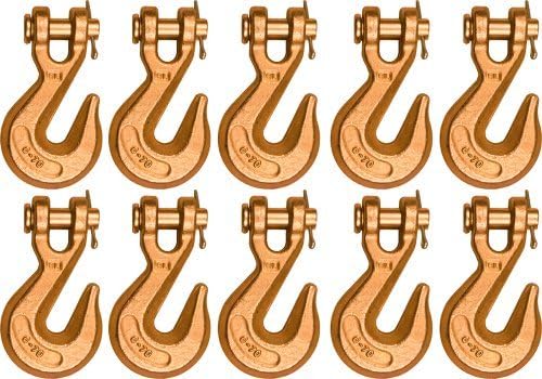10 Pack of 5/16" Grab Hooks F Wrecker Tow Truck Chain Hooks G-70