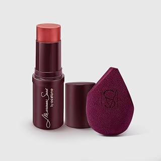 Kit Blush em Bastão Berry Kiss + Esponja de Maquiagem Sister Blend Mariana Saad By Océane (2 Produtos)