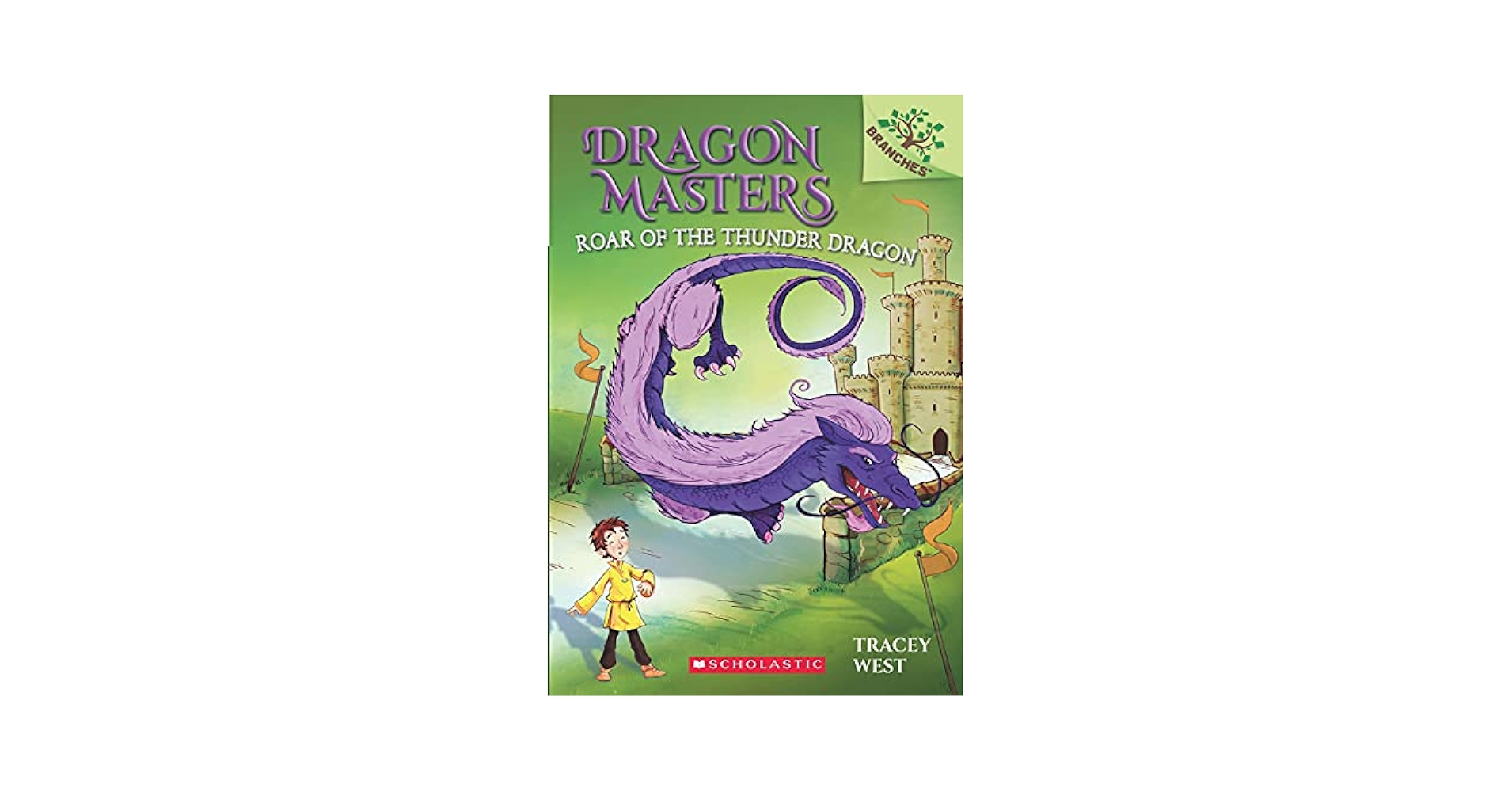 DRAGON MASTERS #8: ROAR OF THE THUNDER DRAGON [Paperback