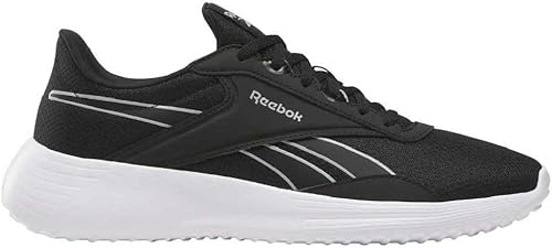 Reebok Chaussures de Sport Lite 4 Blanches, Black Grey 1 White, 44 EU