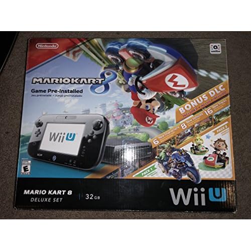 Nintendo Wii U Mario Kart 8 Deluxe Bundle (Black)