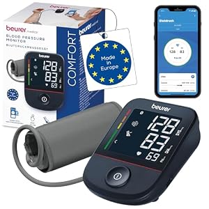 Beurer – Beurer BM 48 Oberarm Blutdruckmessgerät, einfache Ein-Knopf-