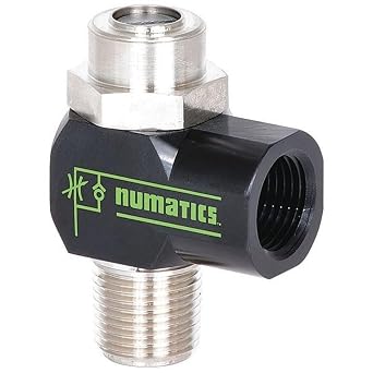 3FCRN 3/8 INCH NPT, Flow Control, Right Angle, Valve Accessory