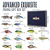 HALF CRESCEN Fishing Lures Kit for Diving Bass/Trout/Pike with Lifelike Action, Fishing Gear Set for 2025 Xmas (Gift Box 1) #3