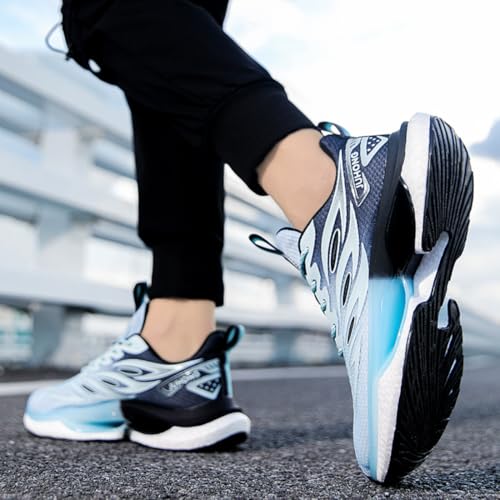 Air Cushion Walking Shoes Comfortable Tennis Breathable Color-Blocked Lightweight Running Shoes for Men2