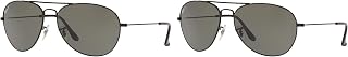 Ray-Ban Polarization Unisex Sunglasses For Men(0Rb3432I|59 Mm|Green Polar) Pack of 2 Price In India